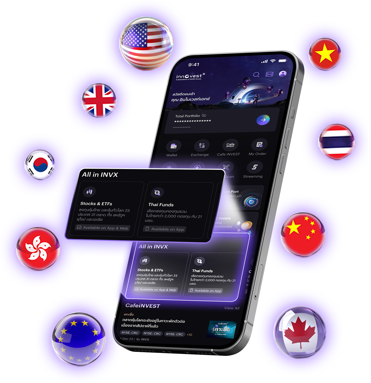 เปิดพอร์ตหุ้นต่างประเทศลงทุนตรงบริษัทชั้นนำทั่วโลก